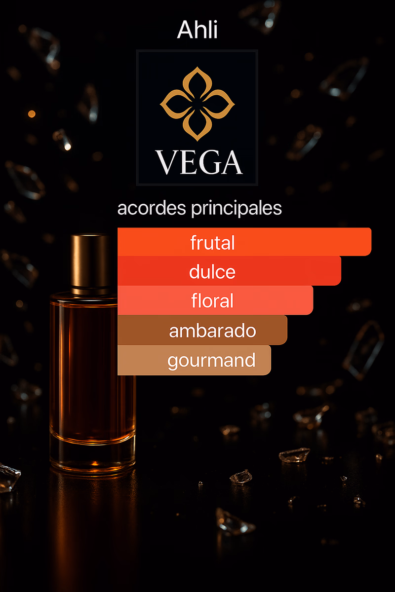 Pirámide olfativa de AHLI VEGA
