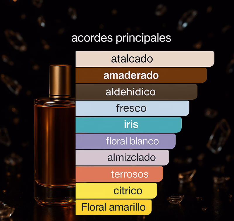 Pirámide olfativa de CHANEL NO 5 PARFUM CHANEL