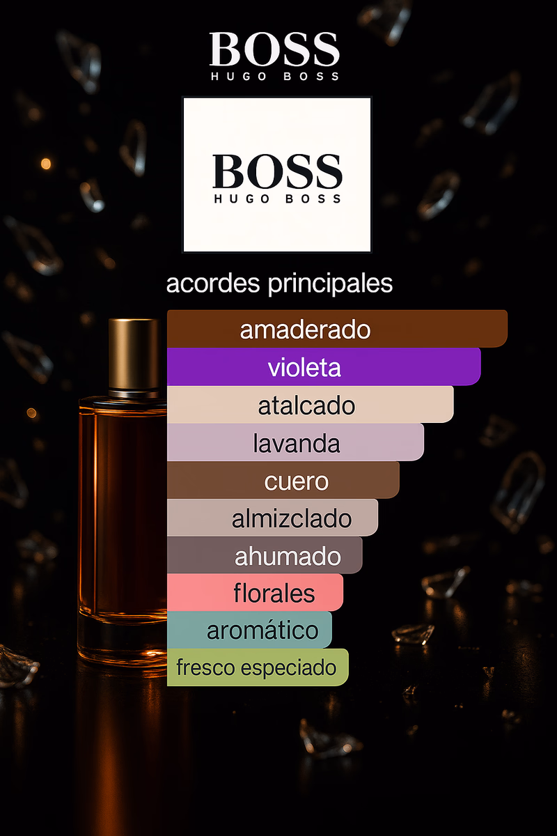 Pirámide olfativa de BOSS BOTTLED NIGHT HUGO BOSS