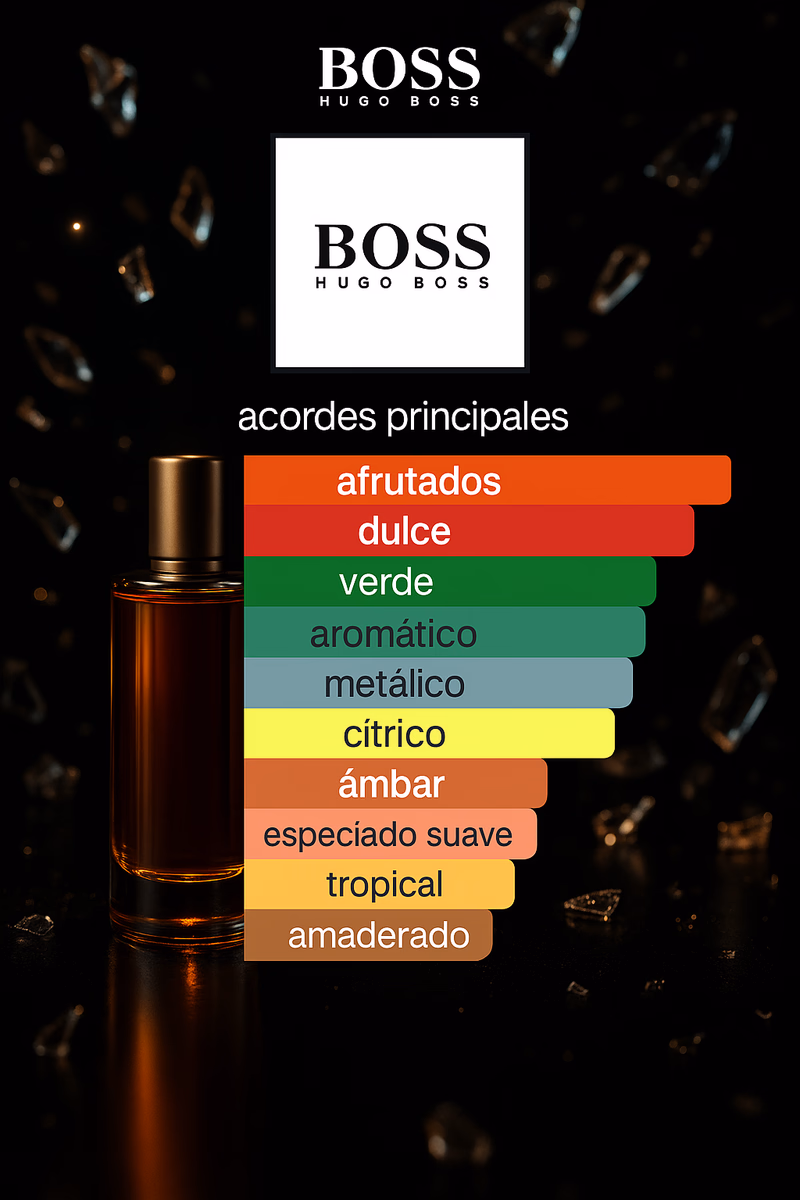 Pirámide olfativa de HUGO RED HUGO BOSS